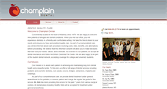 Desktop Screenshot of champlaindental.com